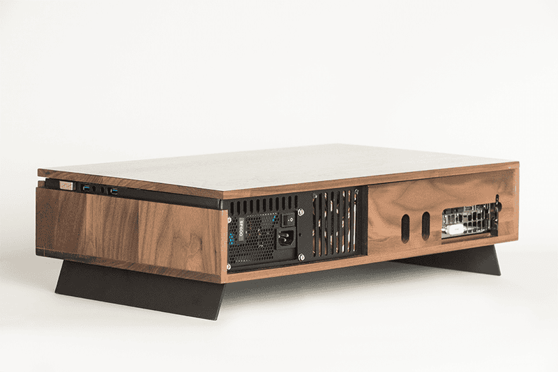 Illustration for article titled This Wooden Box Is A Gaming PC